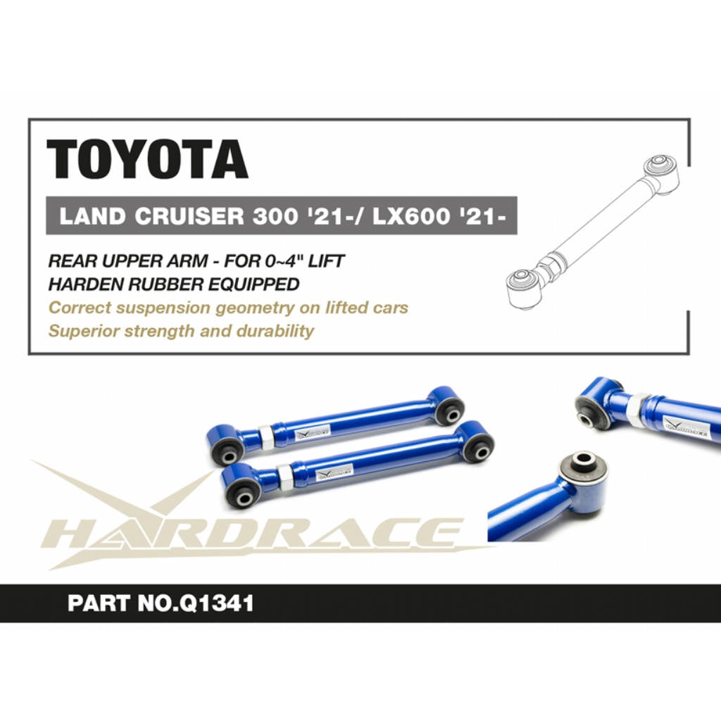 HARDRACE Q1341 Rear Upper Arm for TOYOTA Land Cruiser (J300) / LEXUS LX600 (J310) 2021- Photo-1