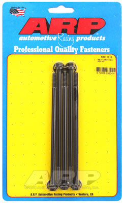 ARP 660-1018 Metric Thread Bolt Kit M6 x 1.00 x 135 hex black oxide bolts Photo-0