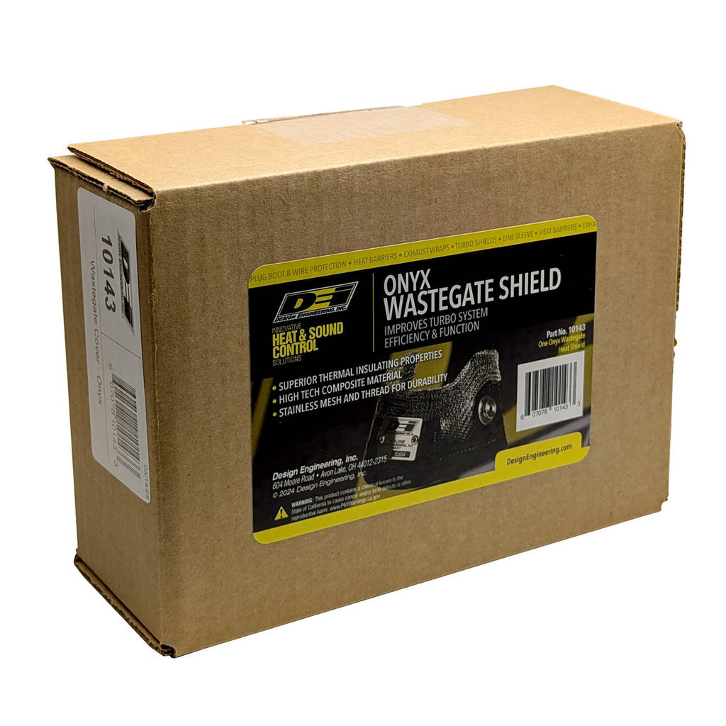 Design Engineering (DEI) 10143 Wastegate cover Onyx 40-45mm Photo-6