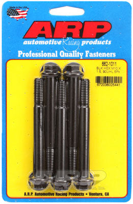 ARP 662-1011 Metric Thread Bolt Kit M10 x 1.50 x 90 hex black oxide bolts Photo-0