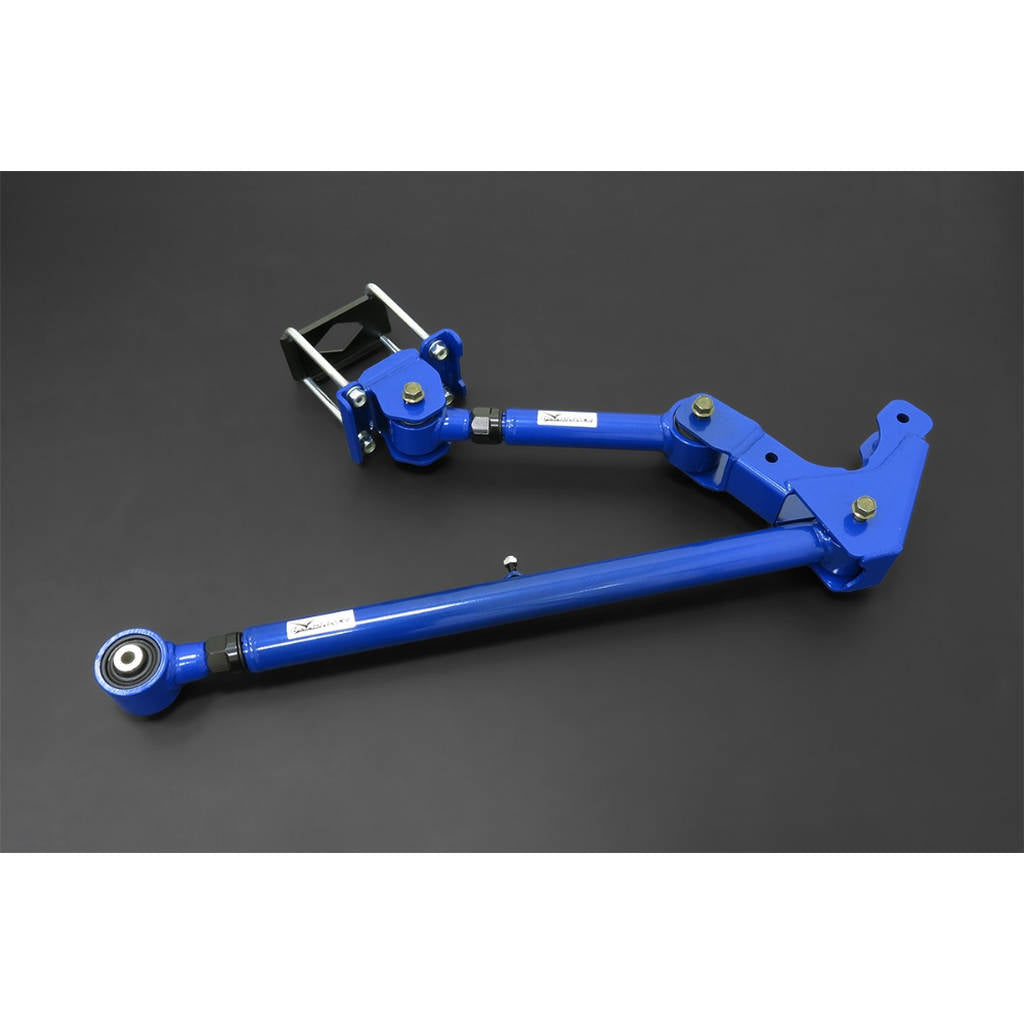 HARDRACE Q0867 Rear 4-link adjustable arm kit (harden rubber + pillow ball) - 8 Pcs/Set for SUZUKI Jimny 2018+ Photo-0