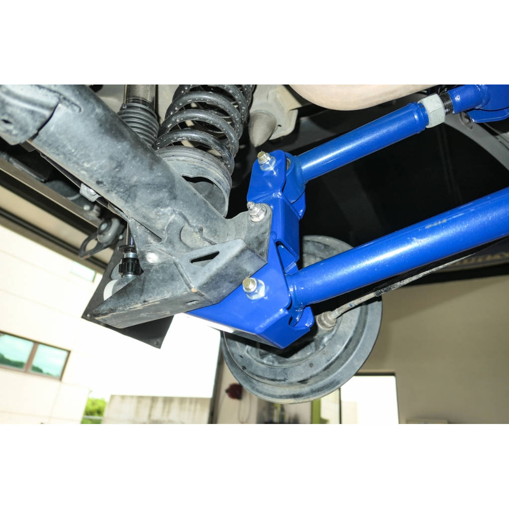 HARDRACE Q0867 Rear 4-link adjustable arm kit (harden rubber + pillow ball) - 8 Pcs/Set for SUZUKI Jimny 2018+ Photo-7