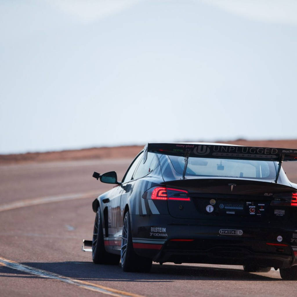 UNPLUGGED PERFORMANCE UP-MSMX2-444-1.1 Adjustable front sway bar for TESLA Model S / Model S Plaid 2021+ Photo-8