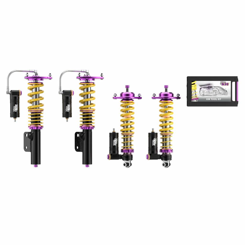 KW 39756004 Coilover Kit V4 RACING for SUBARU BRZ (ZC6 / ZD8) / TOYOTA GR86 (ZN8) / GT86 (ZN6) Photo-0
