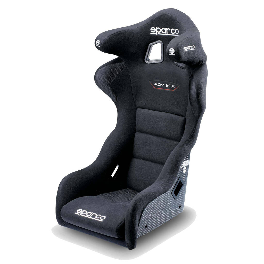 SPARCO 00804ZNR Seat (FIA) ADV-SCX CARBON (7,9kg), carbon, black Photo-1