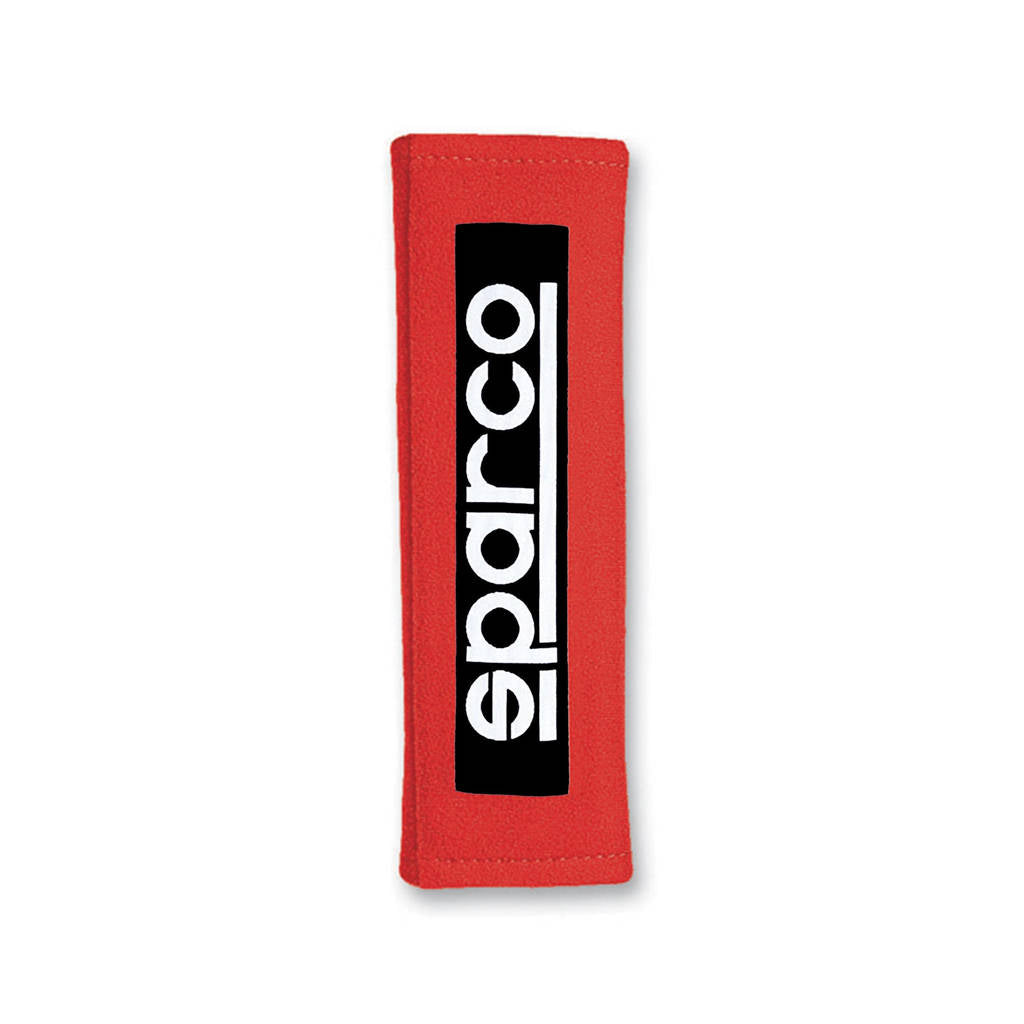 SPARCO 01098S3R Pair of pads (without nomex, 3") SHOULDER PADS, red, 2 pcs Photo-0