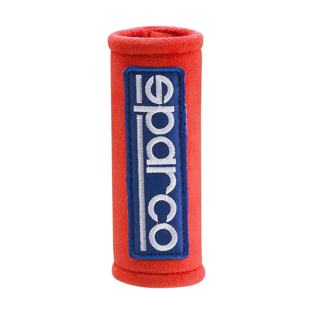 SPARCO 01099RS of the Overlay for the handle of the parking brake/Steering wheel SPARCO MINI, red, 2 pcs Photo-0
