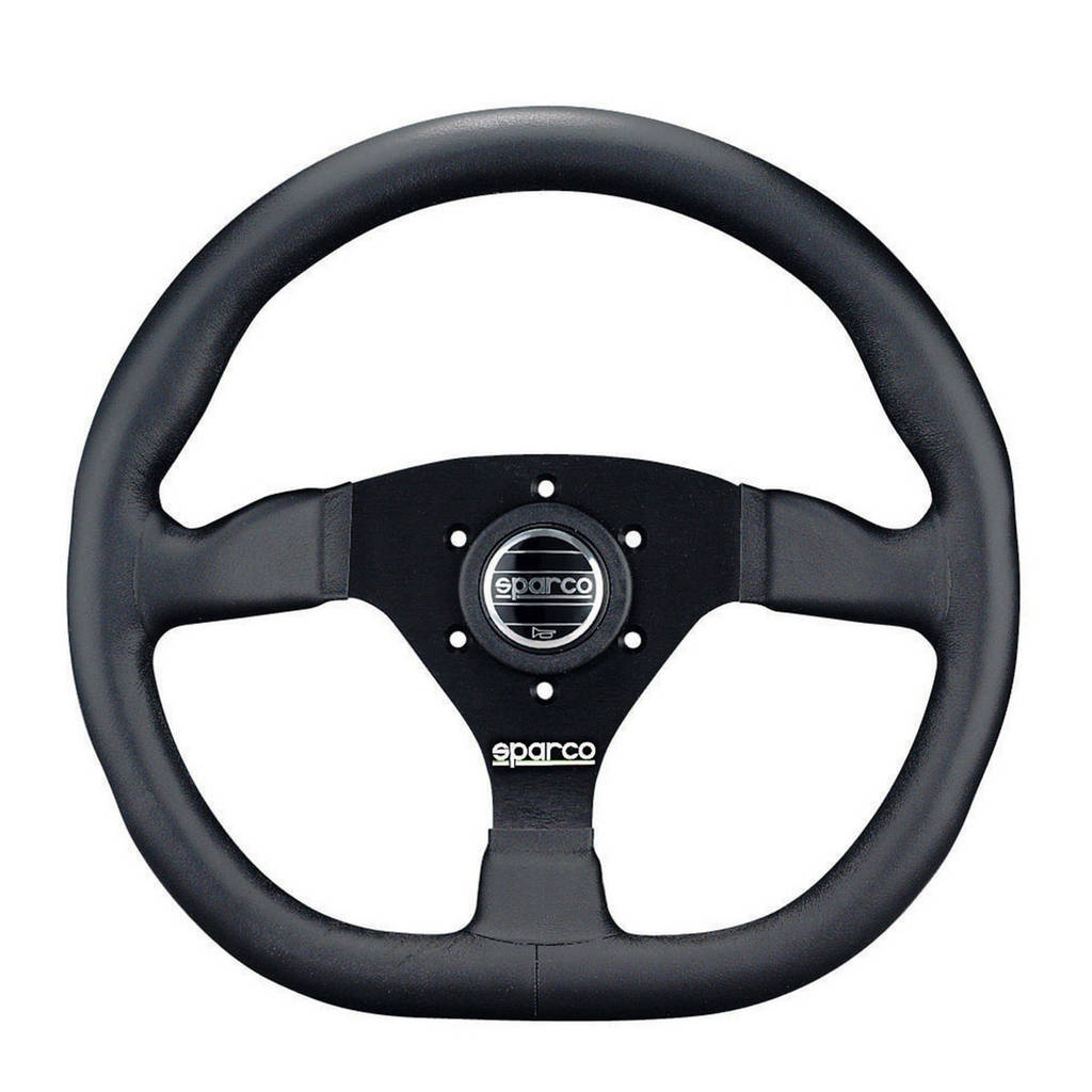 SPARCO 015TRGS1TUV Steering wheel L360, suede, black, diam.330mm, reach 00mm Photo-1