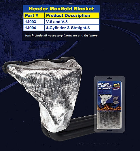 THERMO-TEC 14004 High Velocity Exhaust Jackets 4-6 cyl. Photo-0