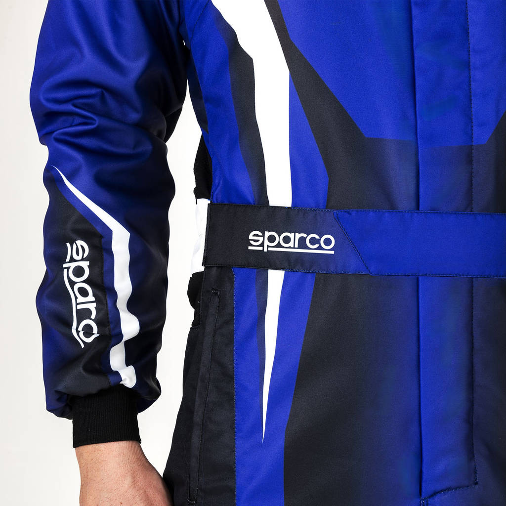 SPARCO 002310120EBNR Kart suit K46 Prime K electric blue / white / black 120 Photo-3