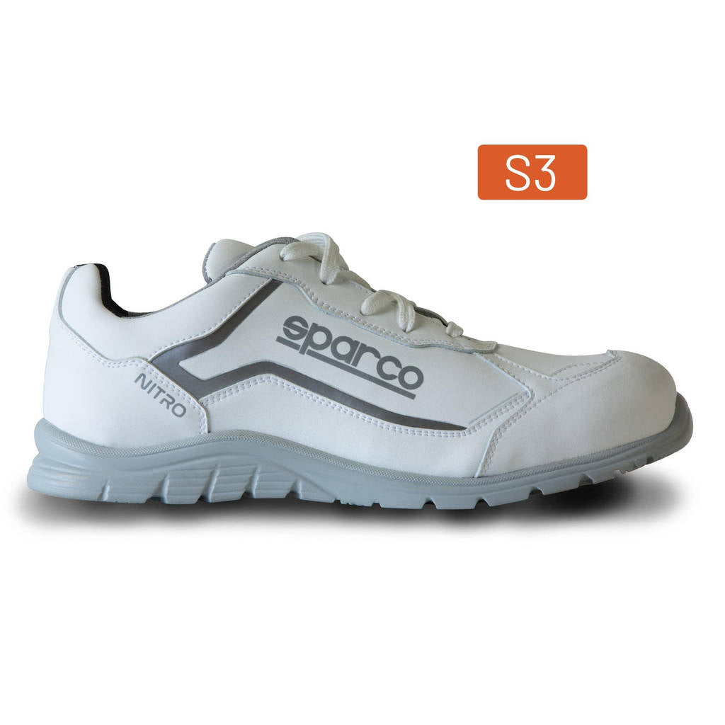 SPARCO 0752240BIBI Shoes Nitro Hannu S3 White / White 40 Photo-0