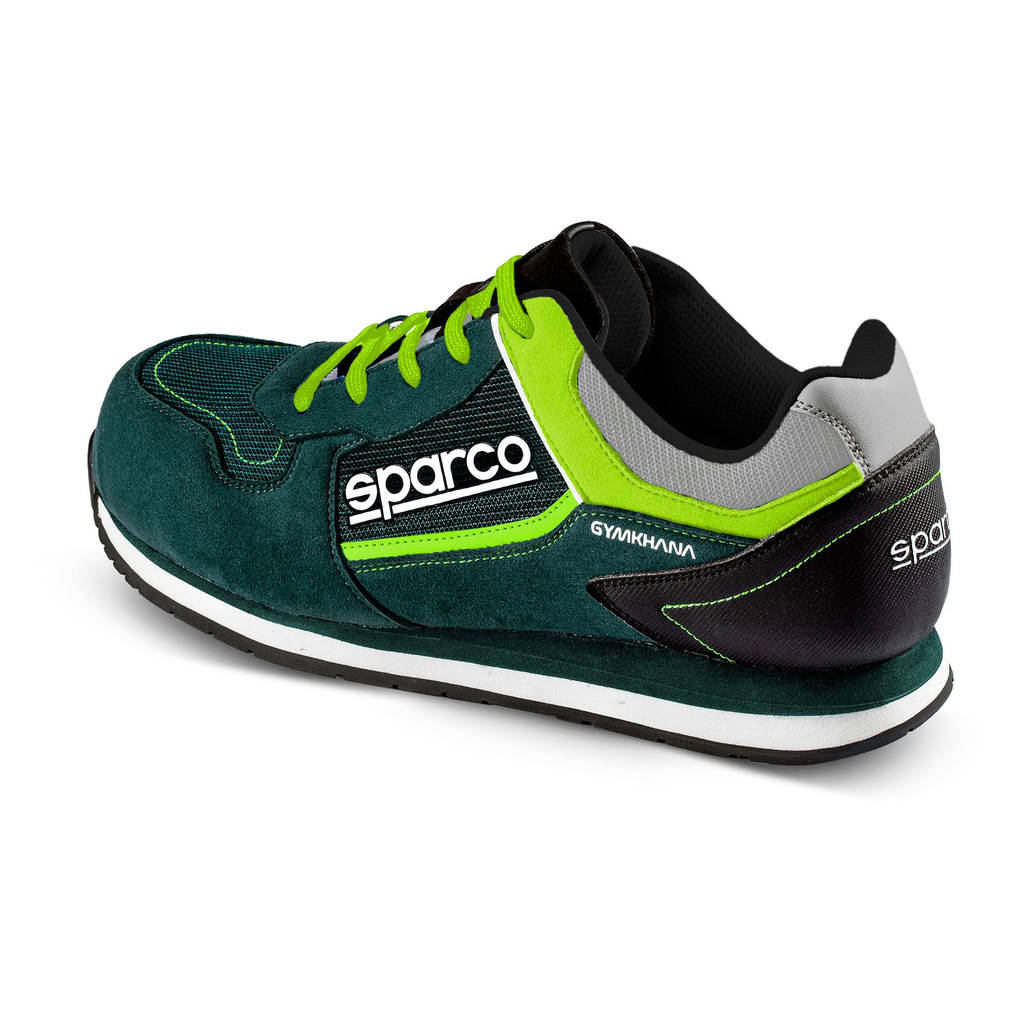 SPARCO 0752737VSLI Shoes Gymkhana Seb S1P dark green/lime 37 Photo-2