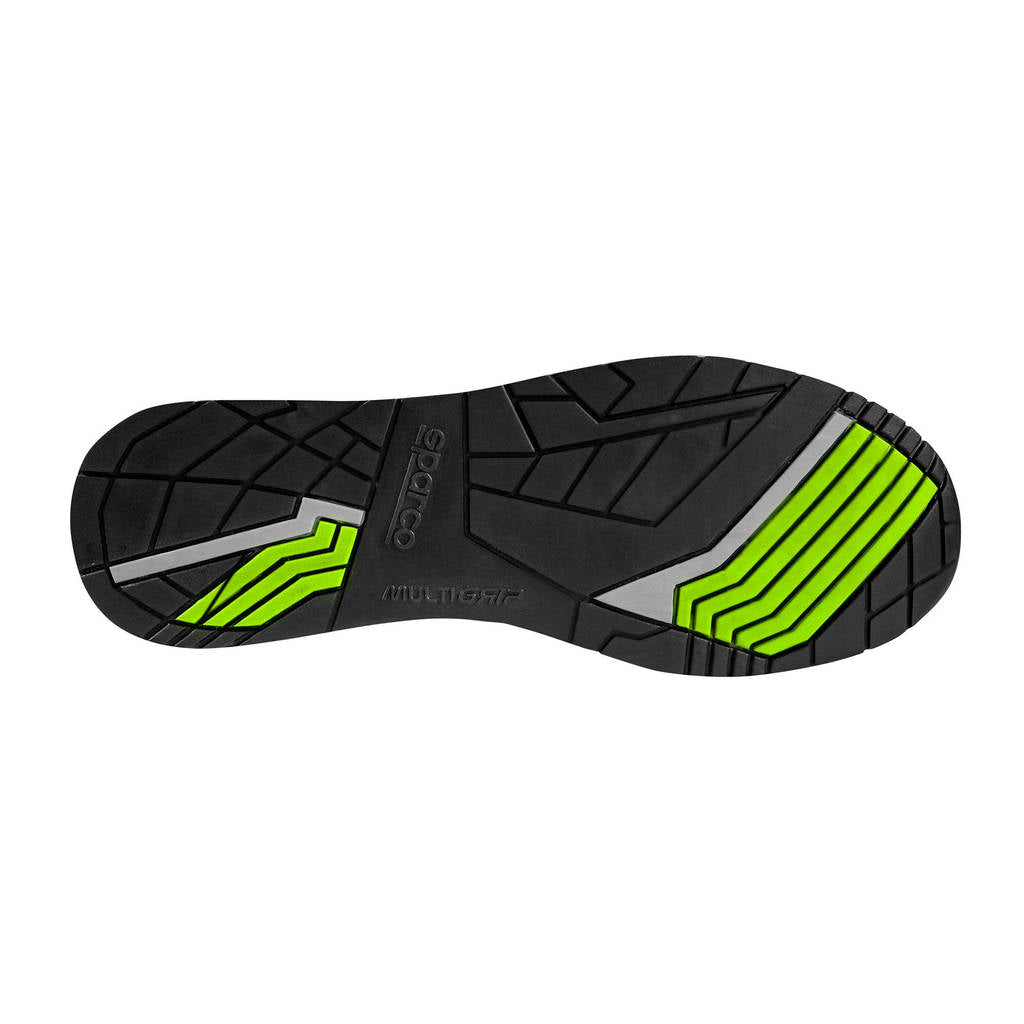 SPARCO 0752737VSLI Shoes Gymkhana Seb S1P dark green/lime 37 Photo-3