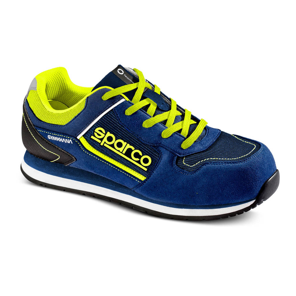 SPARCO 0752739BMGF Shoes Gymkhana Dani S1P blue marine/yellow fluo 39 Photo-0