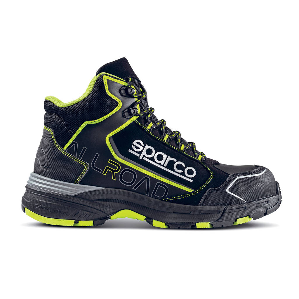 SPARCO 0752939NRGF Shoes Allroad-H Motegi S3 Black/Yellow fluo 39 Photo-0