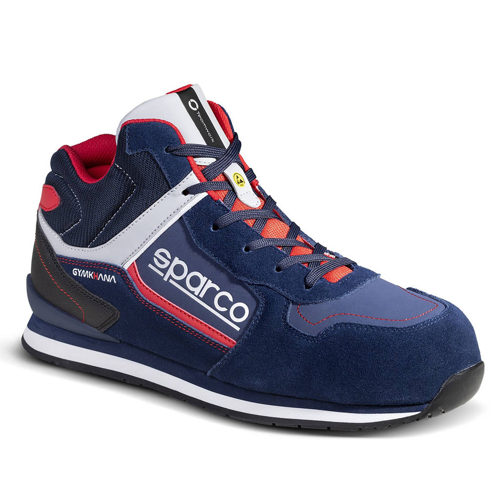 SPARCO 0753638BMRS Shoes Gymkhana-H Olympus S3 ESD blue marine/red 38 Photo-0