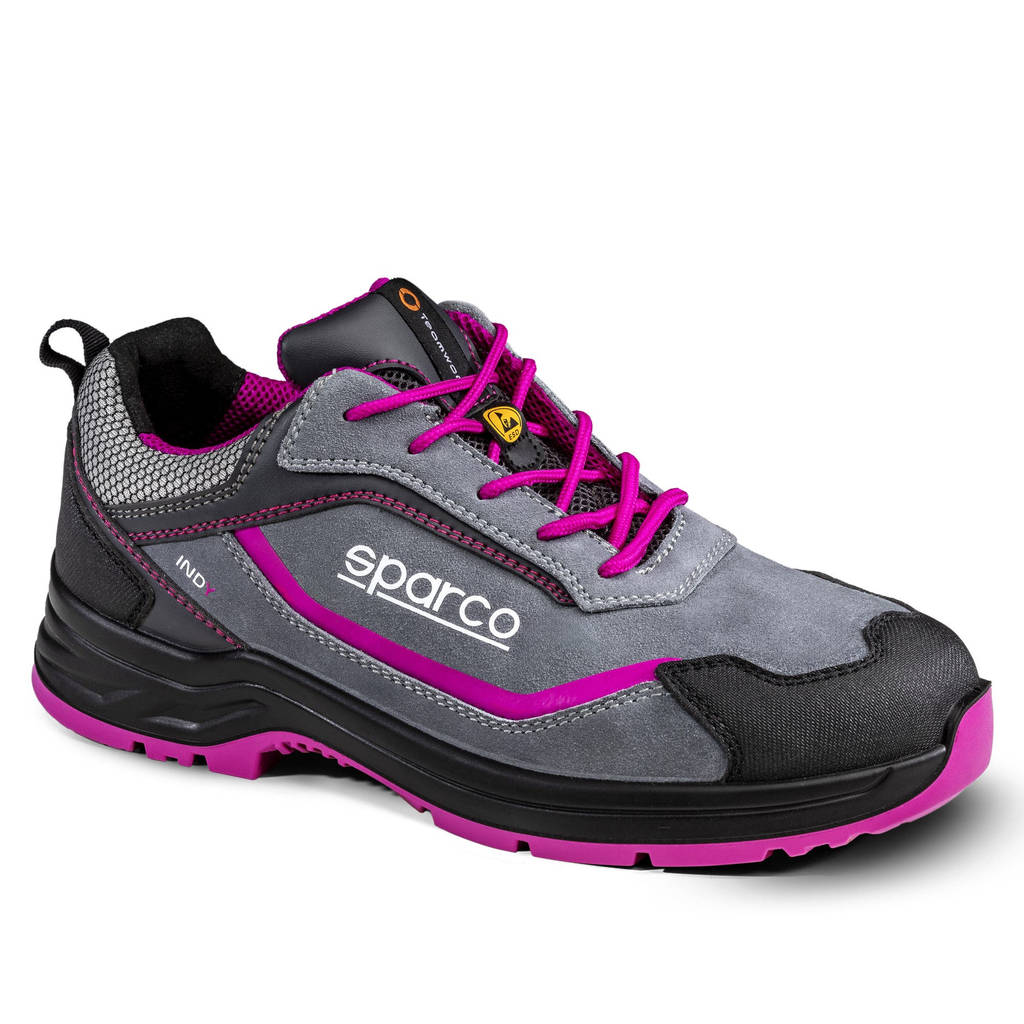 SPARCO 0753735GRFU Shoes Indy Dani Ca S3 ESD Grey/Fuchsia 35 Photo-0