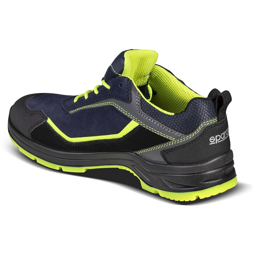 SPARCO 0753738BMGF Shoes Indy Baltimora S3 ESD blue marine/yellow fluo 38 Photo-1