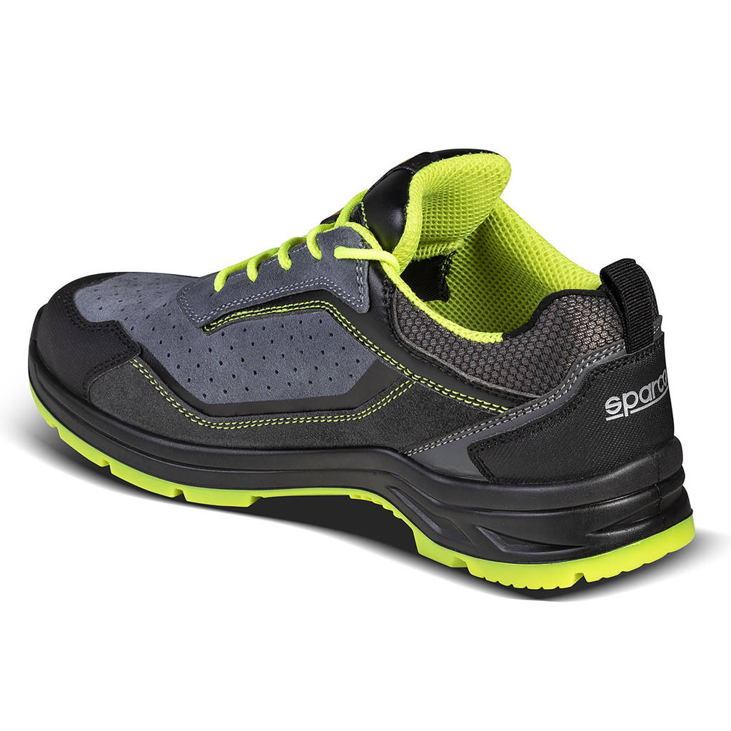 SPARCO 0753838GSGF Shoes Indy Texas S1P ESD grey / yellow fluo 38 Photo-2