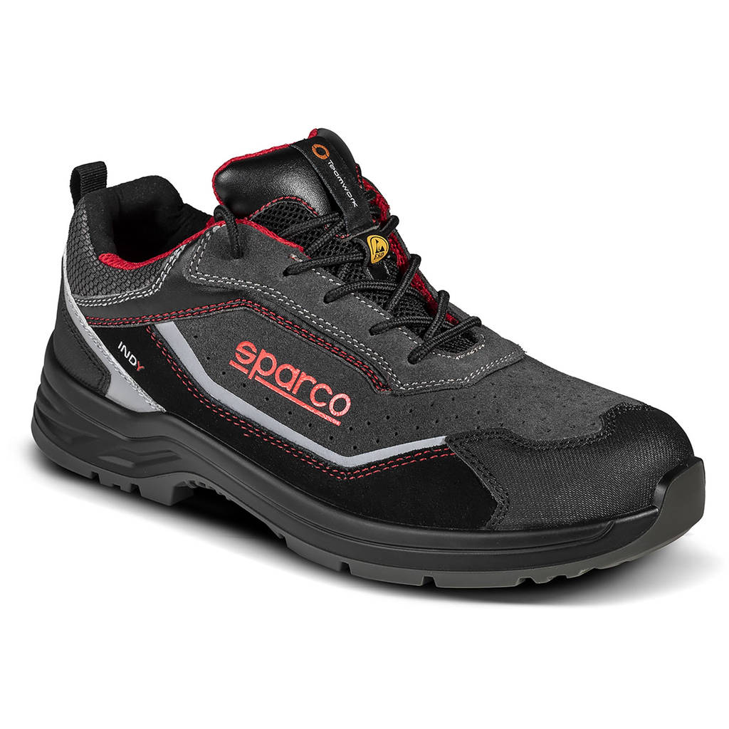 SPARCO 0753845NRGS Shoes Indy Detroit S1P ESD Black/Dark Gray 45 Photo-0