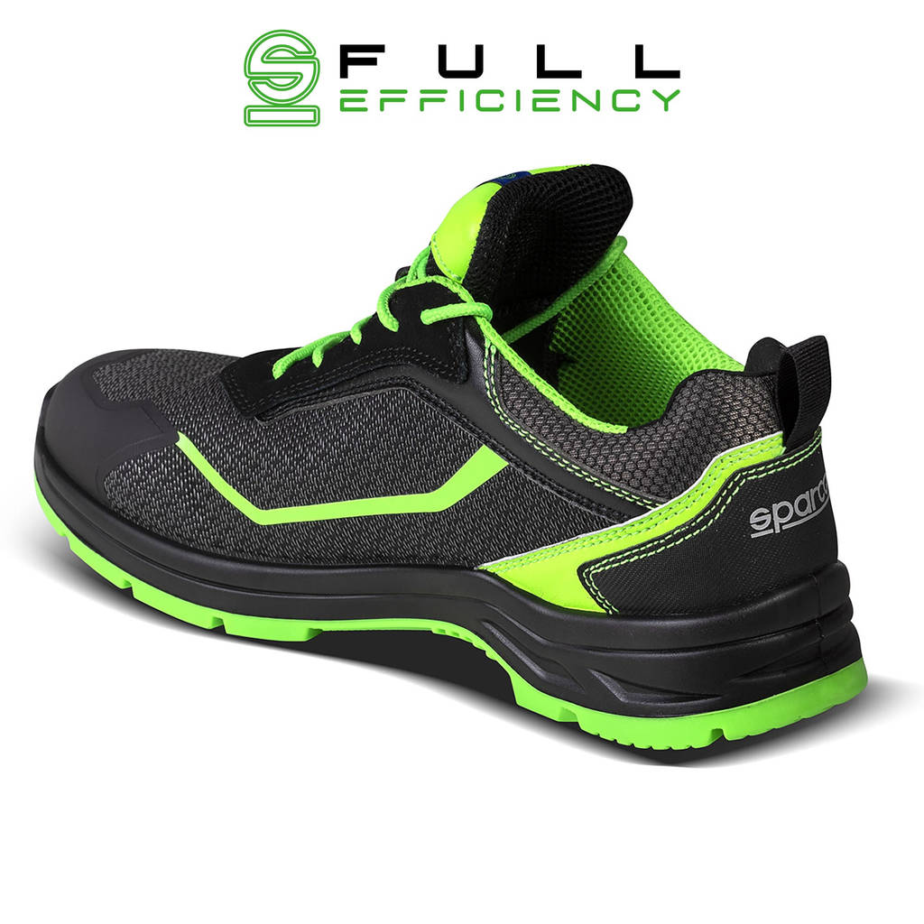 SPARCO 0754044NRVF Shoes Indy-E Forester S3 ESD Black/Green fluo 44 Photo-1