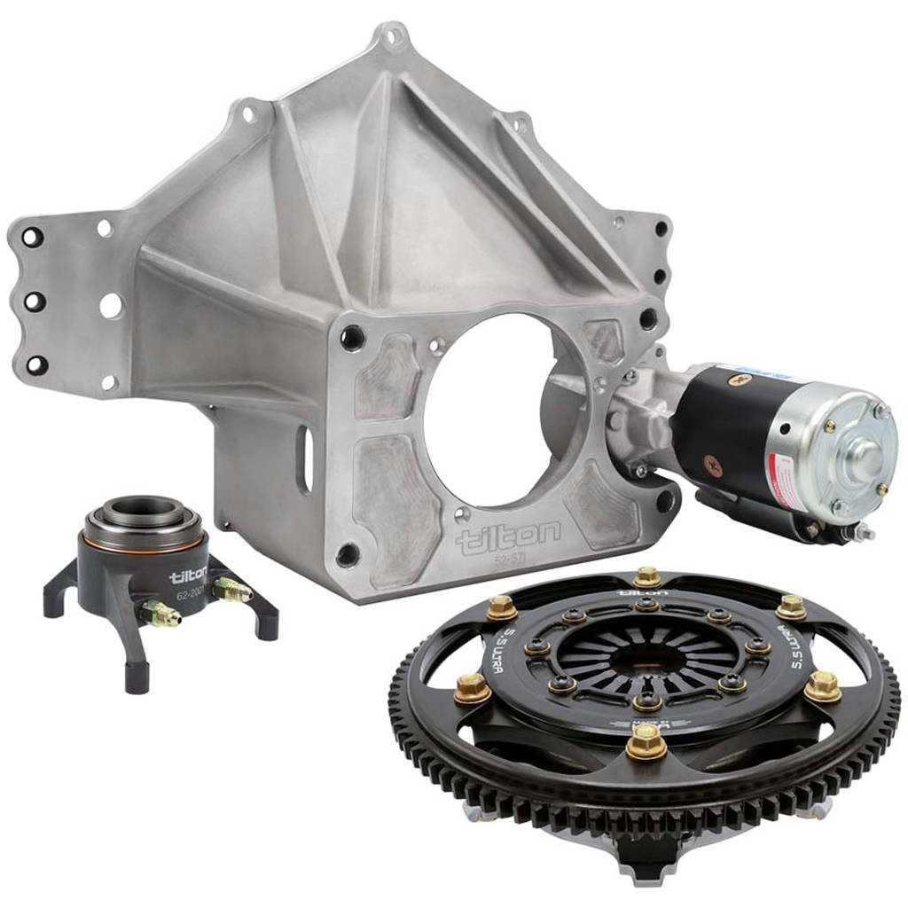 TILTON 52-73630 Bellhousing kit for CHEVY (LS), Alum, 99T, 5.5 Ultra, 3 Disc, 26-SP Photo-0