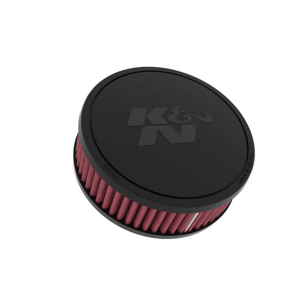 K&N RU-045V Universal clamp-on air filter 2-1/16" O/S FLG, 6"D, 2"H, W/VENT Photo-0