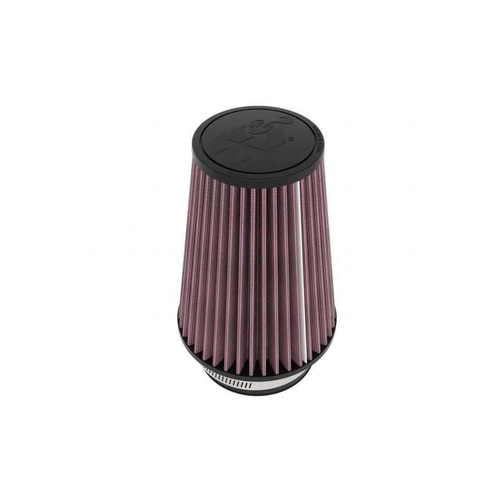 K&N RU-1046 Universal clamp-on air filter 4"FLG, 6" B, 4" T, 8" H Photo-0
