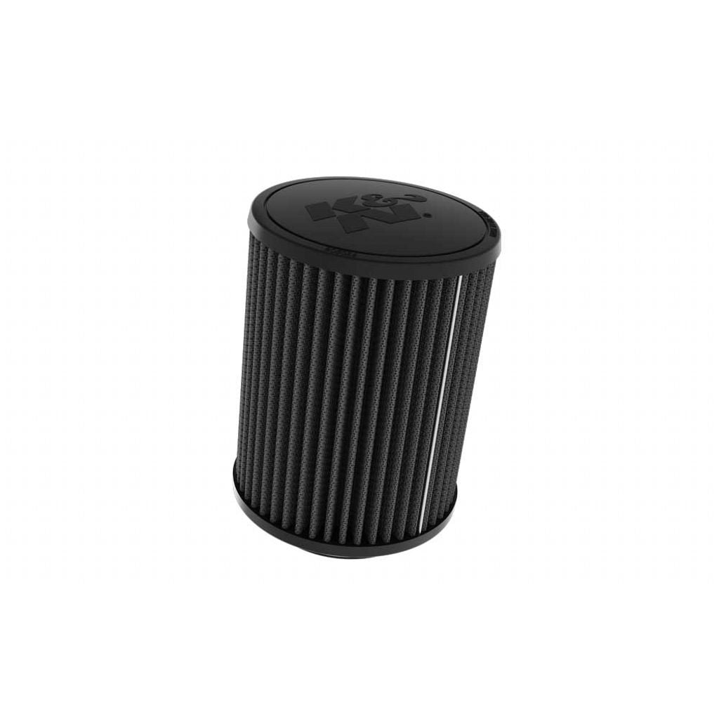 K&N RU-3128HBK Universal clamp-on air filter 3"FLG, 5" OD; 6-1/2" H Photo-0