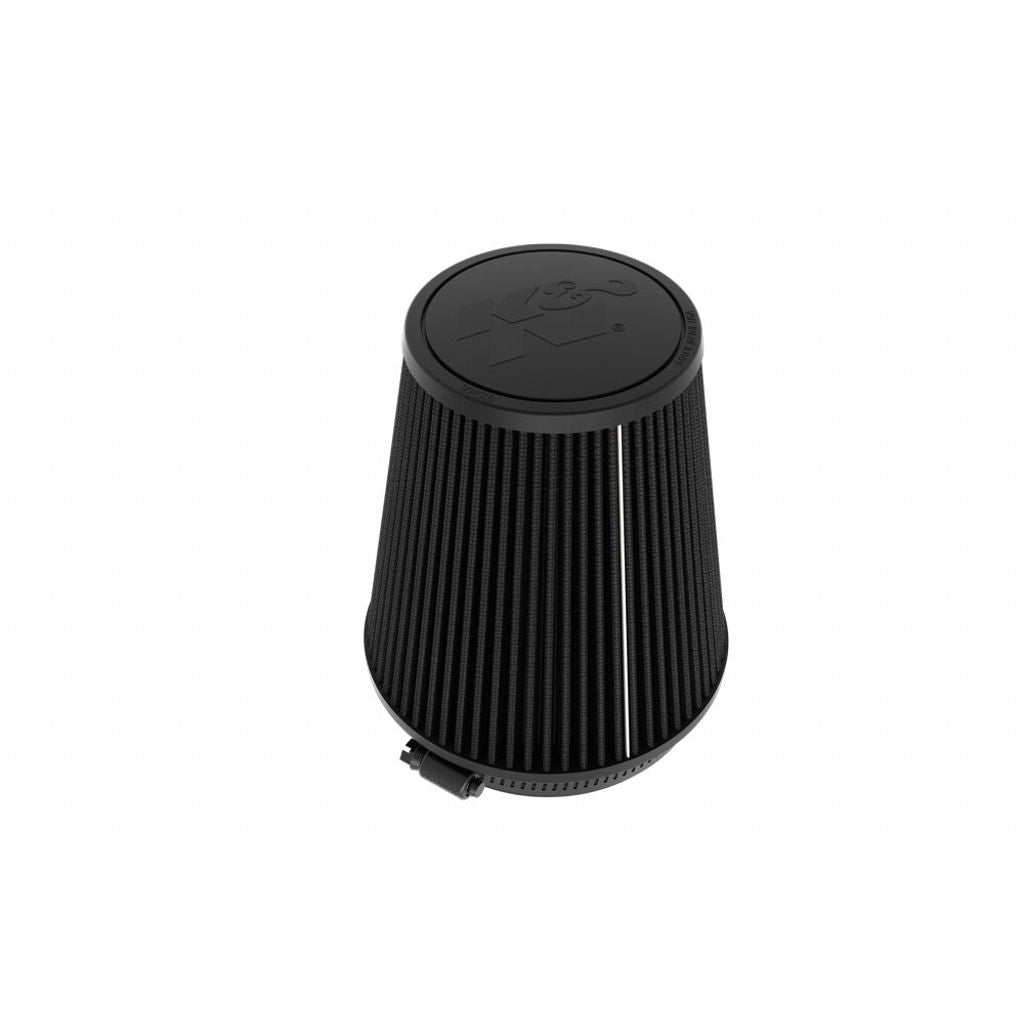 K&N RU-3135HBK Universal clamp-on air filter 5"FLG, 6-1/2" B, 4-3/8" T, 7"H Photo-0