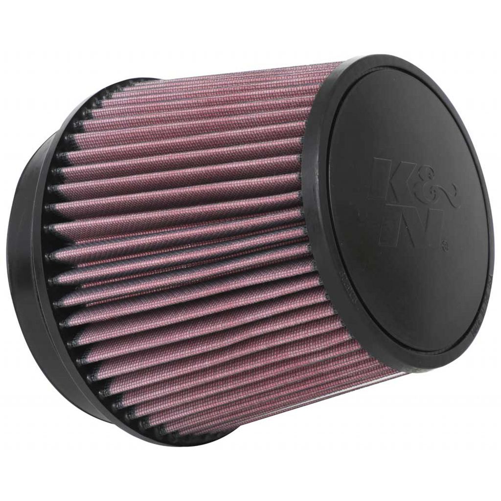 K&N RU-4940 Universal clamp-on air filter 6"FLG, 7-1/2"B, 5-7/8"T, 6"H Photo-0