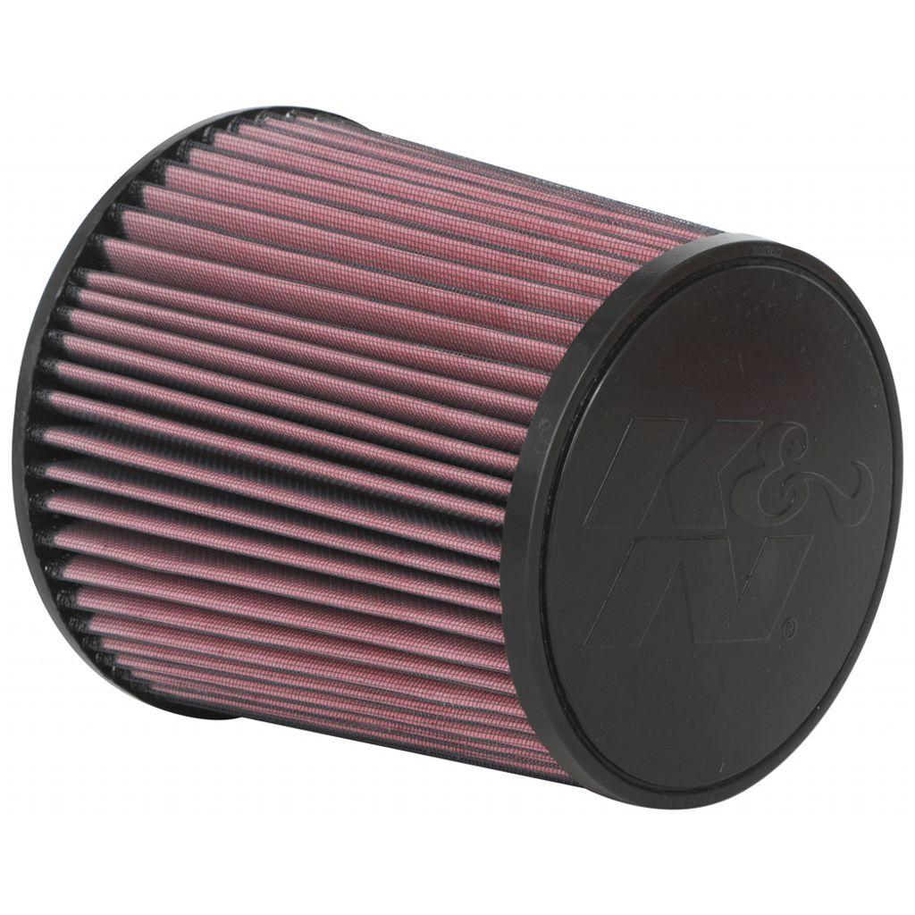 K&N RU-5283 Universal clamp-on air filter 4-1/2"FLG, 8"B, 6-5/8"T, 8"H Photo-0