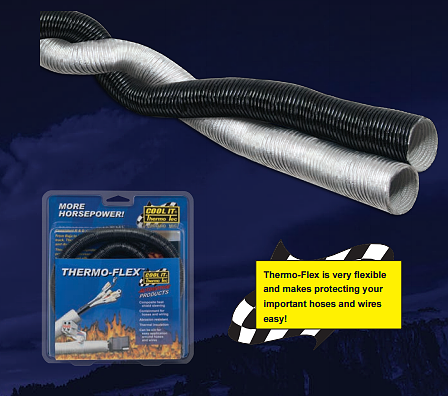 THERMO-TEC 17100 Thermo Flex Heat 1 in. x 3 ft. silver Photo-0