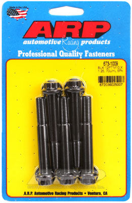 ARP 673-1009 Metric Thread Bolt Kit M10 x 1.25 x 70 12pt black oxide bolts Photo-0