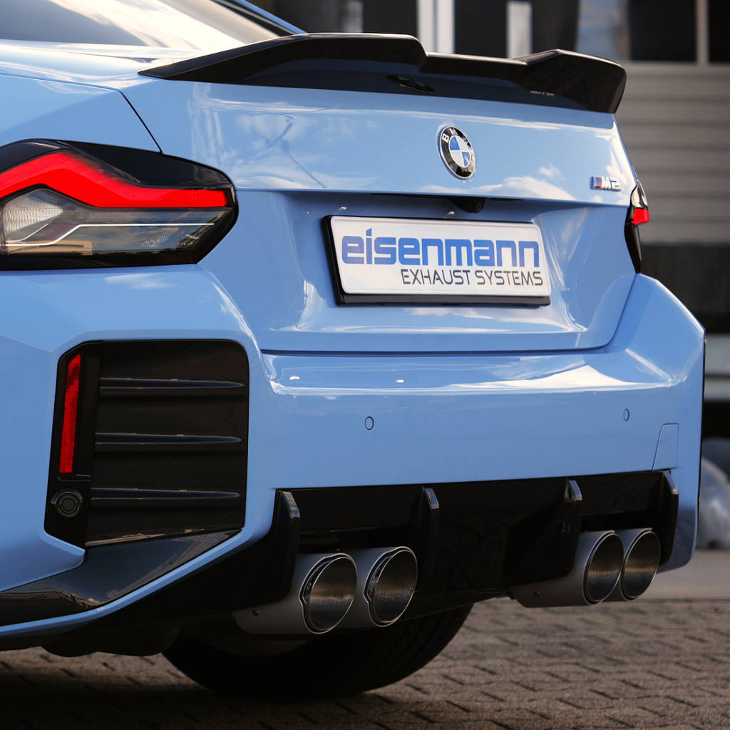 EISENMANN B5473.01104.32 Rear Muffler Sport 4 x 110 mm Aluminum Black Anodized for BMW 2 (G87) M2 Coupe Photo-7