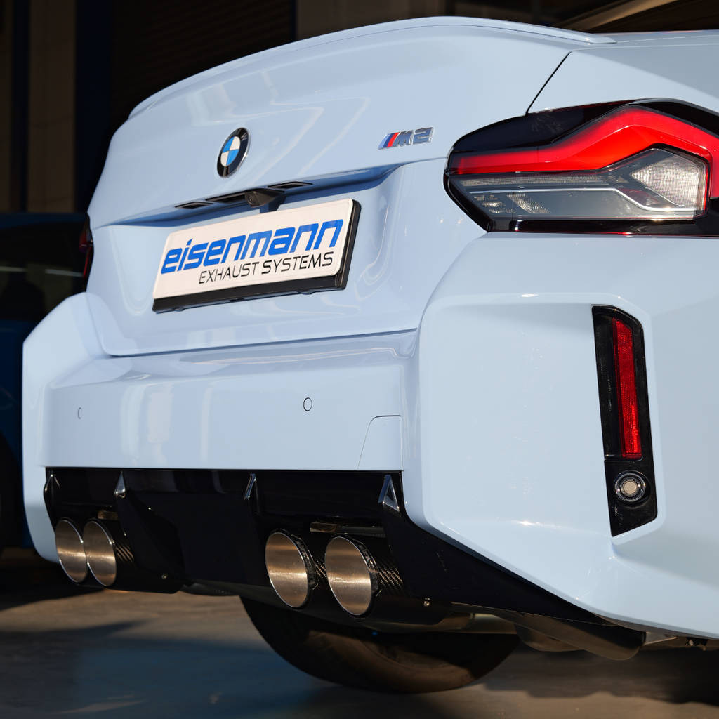 EISENMANN B5473.01104.CSS Rear Muffler Sport 4 x 110 mm Carbon for BMW 2 (G87) M2 Coupe Photo-1