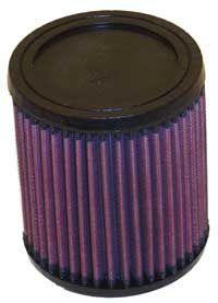 K&N RU-0840 UNIVERSAL Clamp-On Air Filter 2-7/16" FLG, 4-1/2"OD-B, 4-5/16 OD-T, 5"H Photo-0