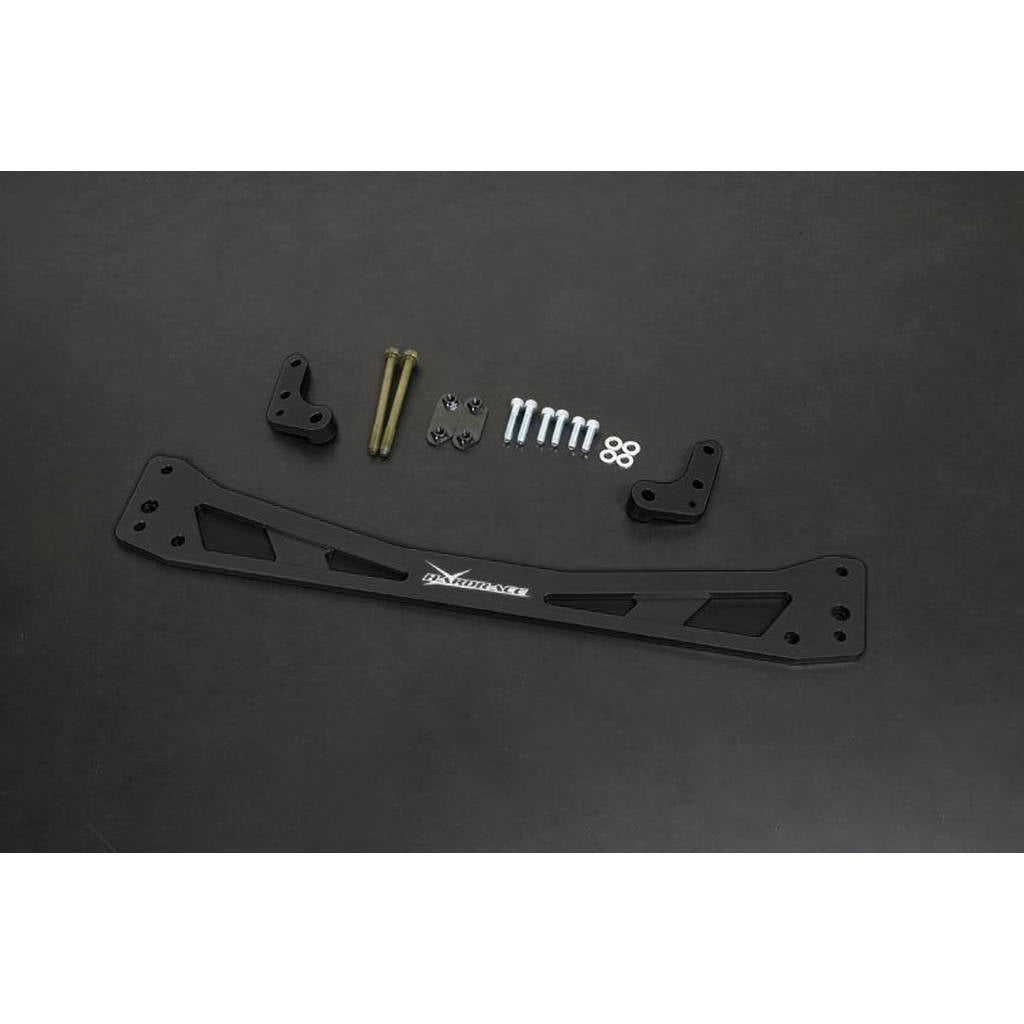 HARDRACE 8792-BLK Sub-frame Reinforced Brace, Black, 5pcs for HONDA Civic 1996-2001 Photo-0