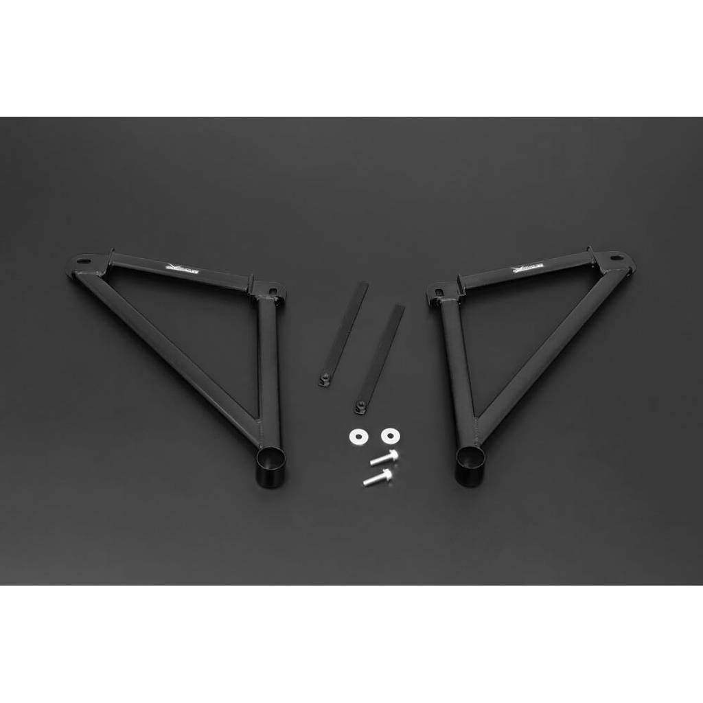 HARDRACE Q0716-ED Rear Lower Brace 2pcs for MAZDA MX-5 Miata (ND) 2015+ Photo-0