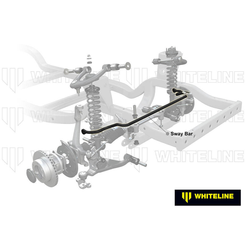 WHITELINE BNF86 Front Sway bar - 38mm heavy duty Photo-1