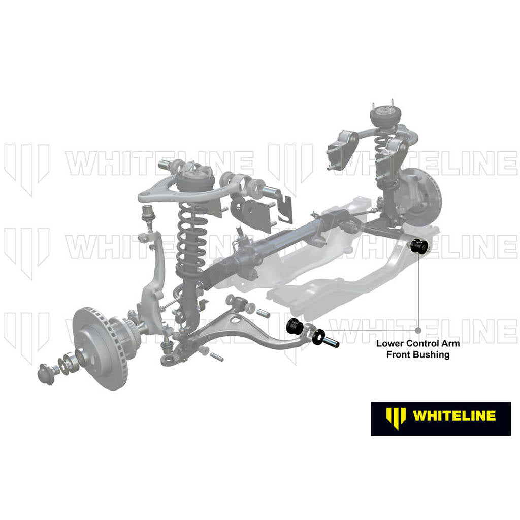 WHITELINE KCA550 Front Lower Inner Front Bushing Double Offset Caster Kit for Acura TSX CL, CM Photo-1
