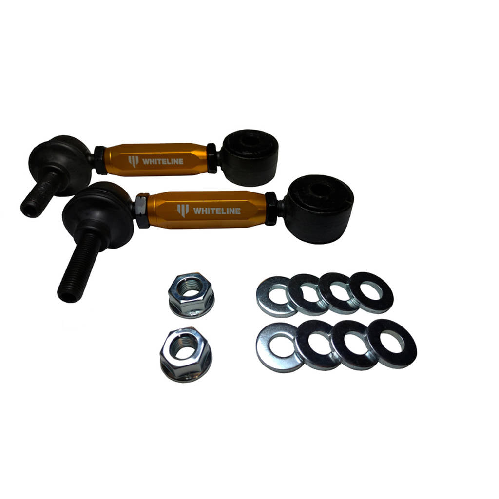 WHITELINE KLC189 Universal Anti Roll Bar Link - Ball/Bushing Style - 10mm Ball Stud 110-135mm Photo-1