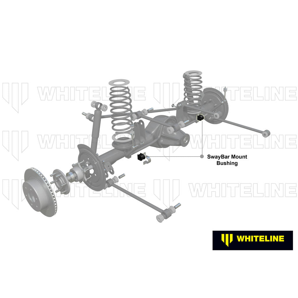 WHITELINE KSK056-24 Rear Anti Roll Bar Mount - Bushing Kit 24mm for Whiteline Anti Roll Bars Photo-1