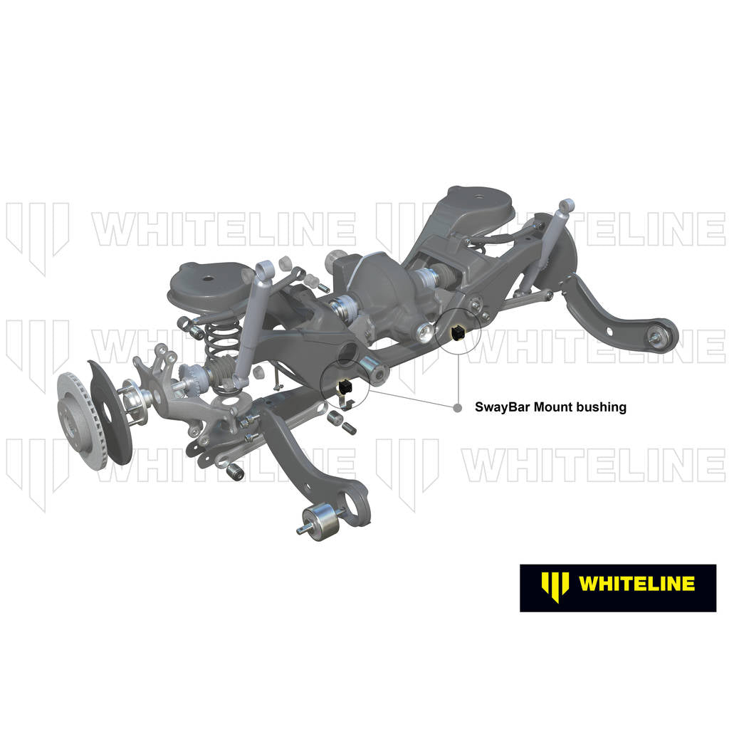 WHITELINE KSK102-24 Rear Anti Roll Bar Mount - Bushing Kit 24mm for Whiteline Anti Roll Bars Photo-0