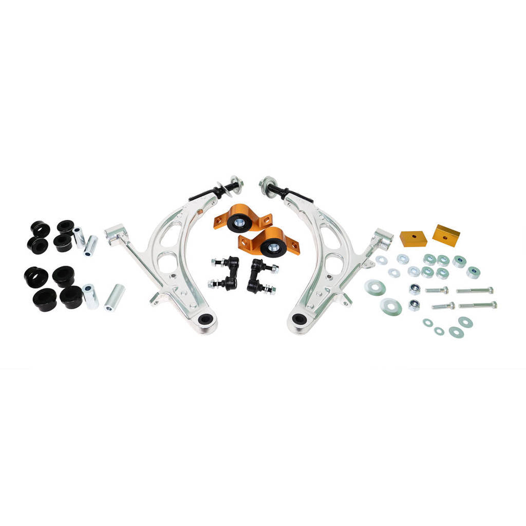 WHITELINE KTA289 Front Lower Control Arm w/ Endlinks/Anti-Lift for Subaru Impreza WRX STI Photo-3