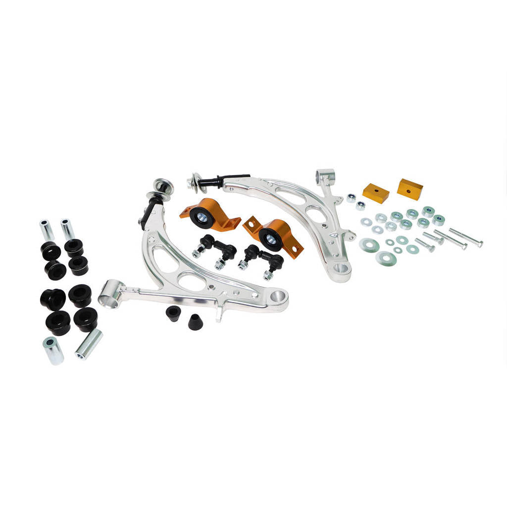 WHITELINE KTA289 Front Lower Control Arm w/ Endlinks/Anti-Lift for Subaru Impreza WRX STI Photo-4