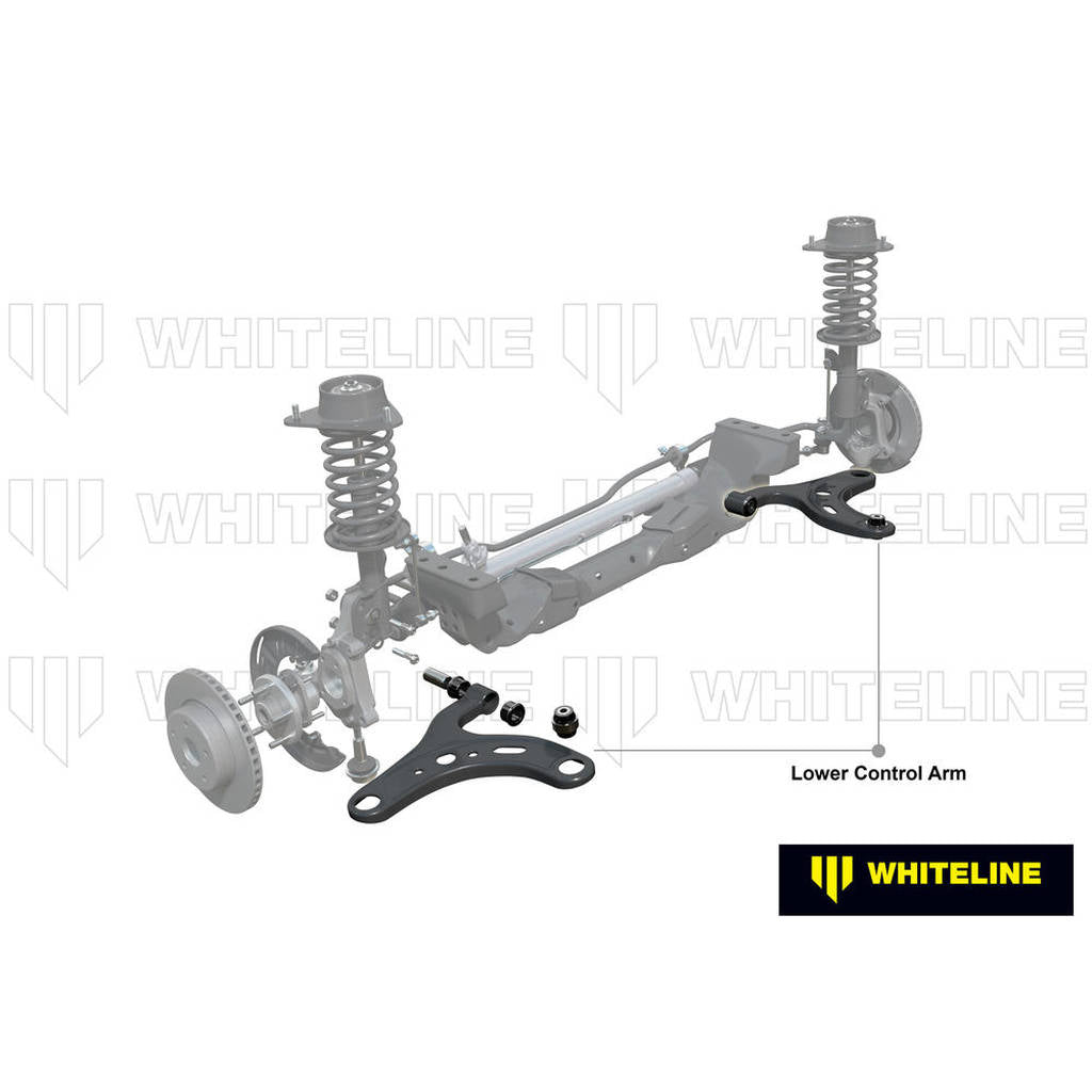 WHITELINE KTA366 Front Lower Control Arm - for Honda Civic 8th Gen Photo-1