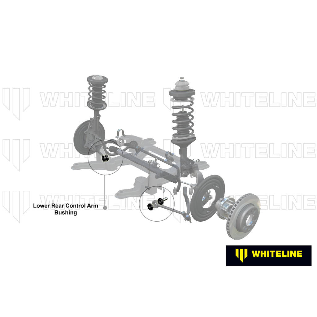 WHITELINE W53645 Front Lower Control Arm - Bushing Kit for Holden Commodore VE, VF/HSV Photo-1