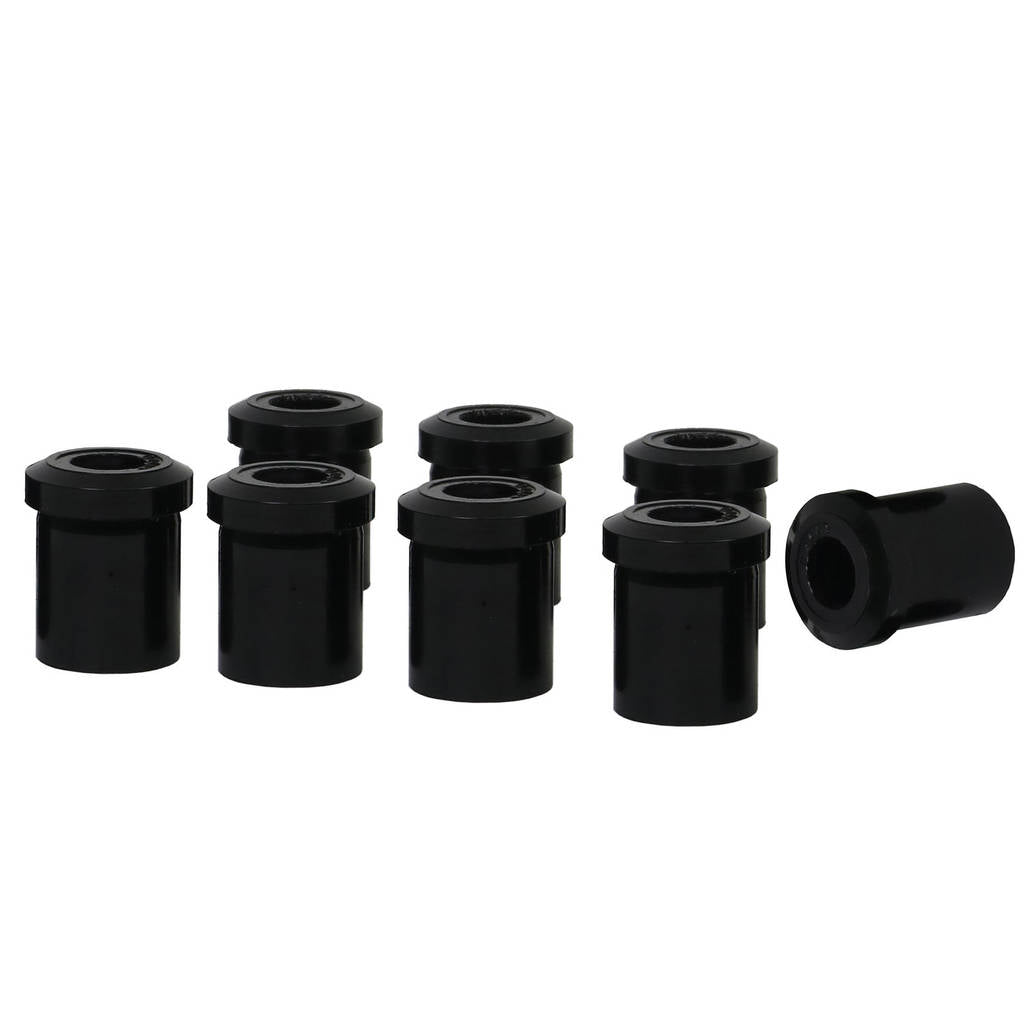 WHITELINE W73408 Rear Leaf Spring - Rear Eye/Shackle Bushing Kit for Hyundai iLoad/LDV G10 Photo-0