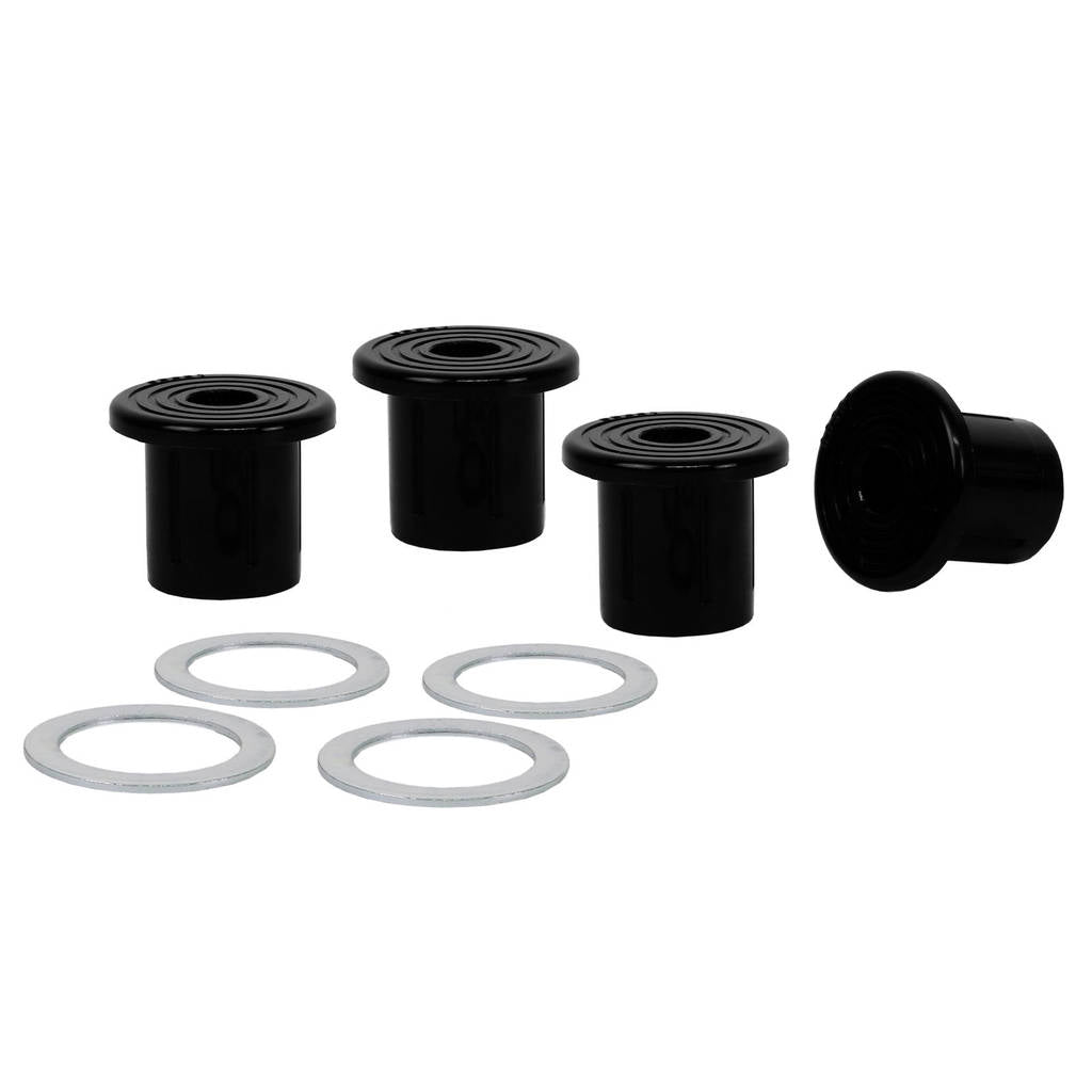 WHITELINE W73438A Rear Leaf Spring - Shackle Bushing Kit for Toyota Land Cruiser 76, 78/79 Series Photo-0